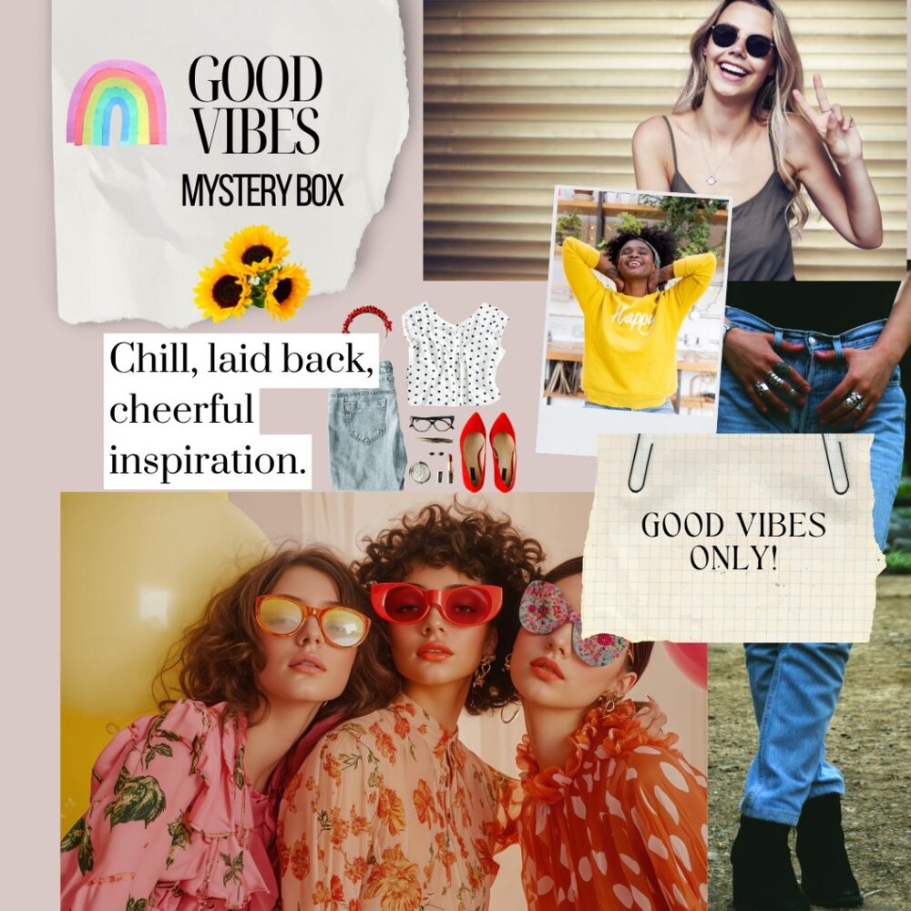 Good Vibes Mystery Box | 4 Women's Small & Medium Clothing Pieces